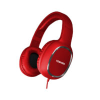 Toshiba Slick Series Active Wired Headphone Red