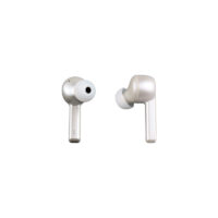 Toshiba Air Hush Active Noise Cancelling True Wireless Earphones Pearl White