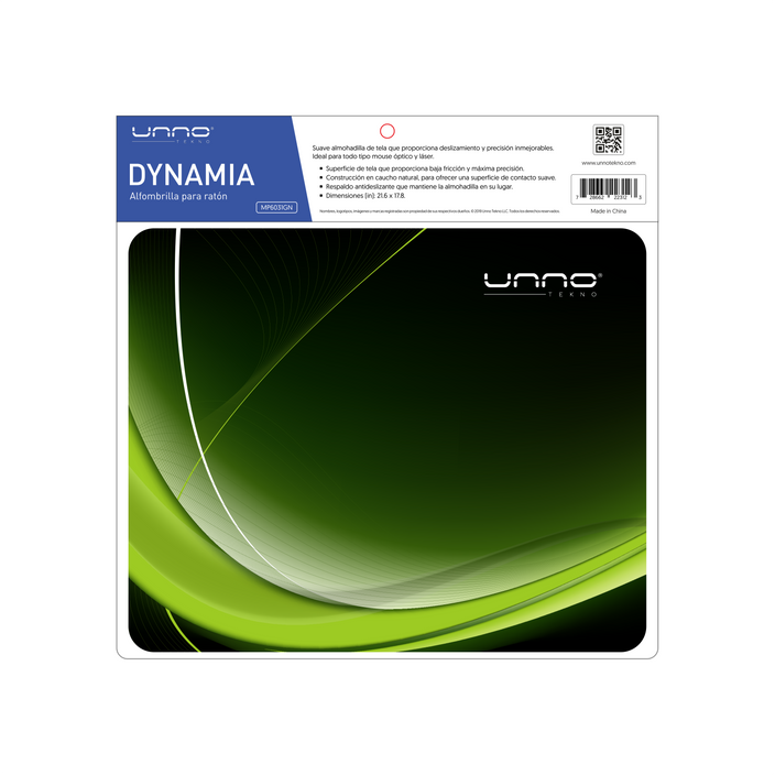 Unno Tekno Dynamia Mouse Pad-Green
