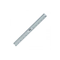 Ruler 300mm (12 Inches) Clear
