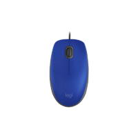 Logitech 910-005491 M110 USB Silent Wired Mouse - Blue