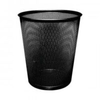 Q-Connect Waste Basket Mesh 18 Litre Black