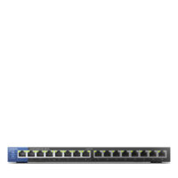 Linksys LGS116P 16-Port Business Desktop Gigabit PoE+ Switch