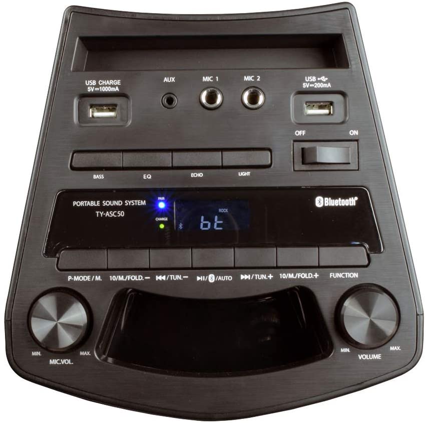 Toshiba Wireless Portable Speaker System w/FM Stereo Radio - Image 2