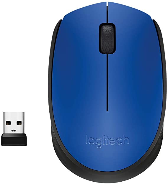 Logitech 910-004800 WIRELESS MOUSE M170 BLUE - Image 2