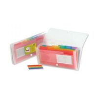 Europa Expanding File Coloured Polypropylene 13 Pockets A4