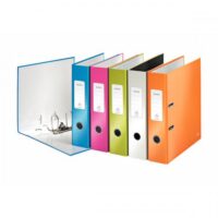 Premium Brand-Leitz Wow 180 Lever Arch File 80mm A4 Assorted