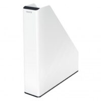 Premium Brand-Leitz WOW Magazine File Dual Colour White/Black