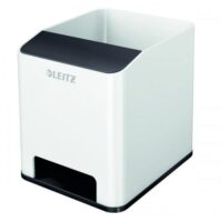 Premium Brand -Leitz WOW Sound Pen Holder Dual Colour White Black