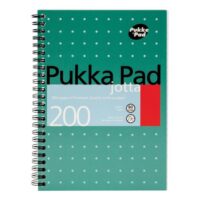 Pukka Pad Ruled Wirebound Metallic Jotta Notebook 200 Pages A5