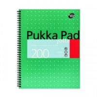 Pukka Pad Ruled Wirebound Metallic Jotta Notebook 200 Pages A4