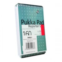 Pukka Pad Wirebound Metallic Reporter's Shorthand Notebook 160 Pages 205x140mm
