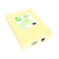 Q-Connect Coloured A4 Copier Paper 80gsm Cream Ream