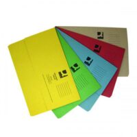 Q-Connect Document Wallets Foolscap Assorted