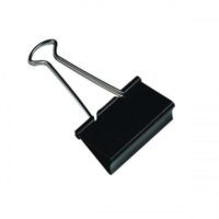 Q-Connect 19mm Black Foldback Clip Pk10