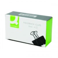 Q-Connect Foldback Clip 32mm Black