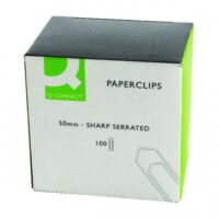 Q-Connect Paperclips Giant No Tear 50mm