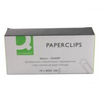 Q-Connect 26mm No Tear Paperclip