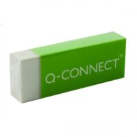 Q-Connect Plastic Eraser White