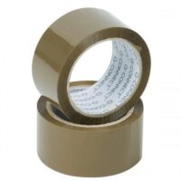 Q-Connect Polypropylene Packaging Tape 50mmx66m Brown