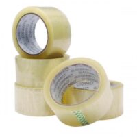 Q-Connect Polypropylene Packaging Tape 50mmx66m Clear
