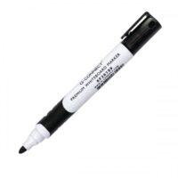 Q-Connect Premium Whiteboard Marker Bullet Tip Black