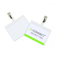 Q-Connect Security Badge 60x90mm (25 Pack)