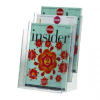 Q-Connect Three Pocket Literature Holder A4