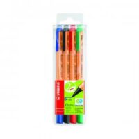 Stabilo GREENpoint Sign Pen Assorted (Pack of 4)