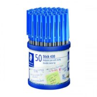 Staedtler Stick 430 Ballpoint Pen Medium Blue