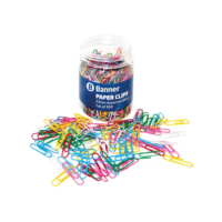 Banner Paperclips 33mm Assorted