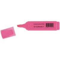 Q-Connect Pink Highlighter Pen