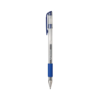 Banner Essentials Rubber Grip Gel Ink Pen Blue