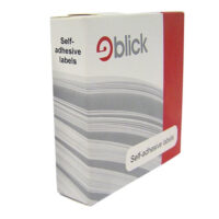 Blick Labels in Dispensers Round 19mm White (Pack of 1400)