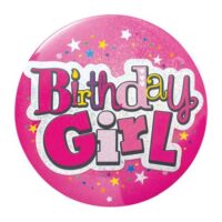 Birthday Girl Giant Badge