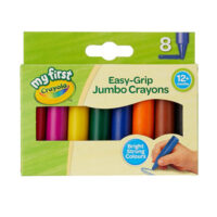 Crayola 8 Easy-Grip Jumbo Crayons