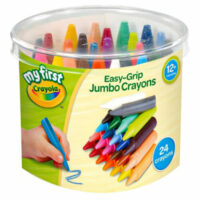 Crayola Tub 24 Easy-grip Jumbo Crayons