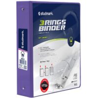 Studmark 3 Ring 1.5" Violet Binder - ST00107