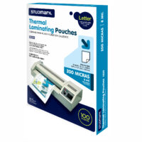Studmark 8 mil  Letter Laminating Pouch