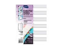 Studmark Colourful Index Letter Dividers  20pcs