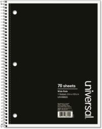 Universal 1 Subject Notebook