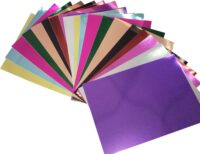 Metalic 8.5x11"Cardboard Assorted Colours