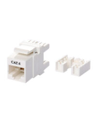 Bellcom Cat6 180D Unsheilded White Keystone Jack