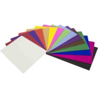 Cardboard Assorted Colours 8.5"x11"