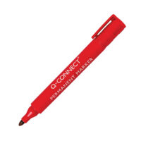 Q-Connect Bullet Tip Red Marker