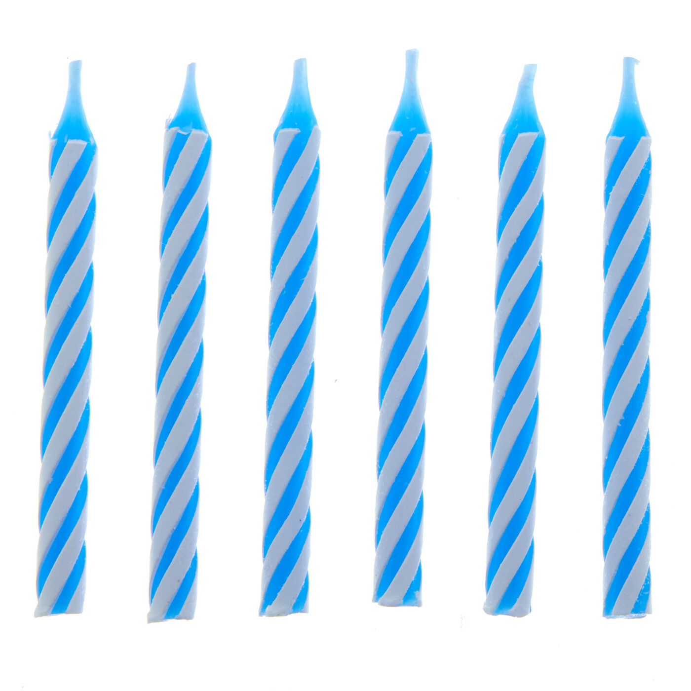 Blue Birthday Candle
