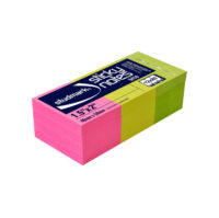 Studmark 1.5"X2" Tri-Color pack of  4  Sticky Notes