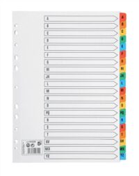 Studmark Index Letter A-Z 20Tabs Letter Dividers