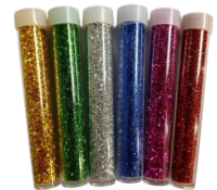Glitter Tube Assorted 6pcs