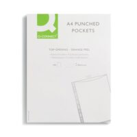 Q-Connect A3 to A4 Punched Pocket